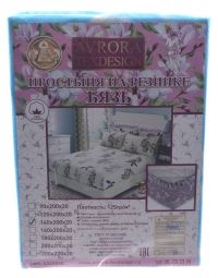 Миниатюра: Простыня 140*200см, на резинке, бязь 125гр Иваново