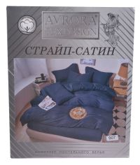 Миниатюра: КПБ Евро (прост 220*240см, 200*220см, 2шт 50*70см) Страйп сатин ассорт.Иваново@