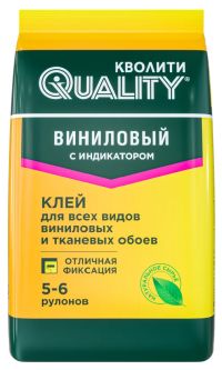 Миниатюра: Клей обойный 200гр Quality Виниловый индикатор (30)