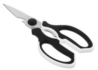 Миниатюра: Ножницы кухонные нерж. 23см, пласт. ручки, с орехоколом и открывашкой SATOSHI Лион