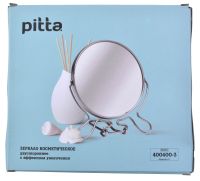 Миниатюра: Зеркало настольное 15см, на мет. подставке, двойное, круглое Pitta 6