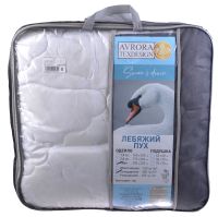 Миниатюра: Одеяло Евро Лебяжий пух 200*220см 300гр тик Classic Plus Иваново@