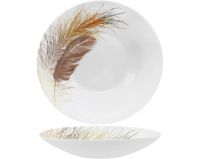 Миниатюра: Тарелка глубокая 21,5см 720мл, стеклокерамика Paulina