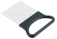 Миниатюра: Держатель для лука нерж. 10,5*8см, пласт. ручка SATOSHI Ривьера