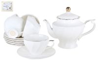 Миниатюра: Набор чайный 13пр 230мл Марселла фарфор