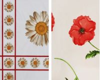 Миниатюра: Скатерть столовая 135*160см, нетканная основа NATAM