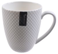 Миниатюра: Кружка 400мл Barista белый фарфор