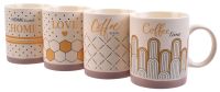Миниатюра: Кружка 350мл фарфор микс