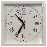 Миниатюра: Часы настенные пласт. 23,5*3,5см, квадрат, плавный ход JENNA