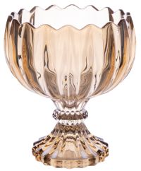 Миниатюра: Ваза сервировочная 670мл amber стекло