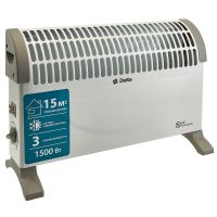 Миниатюра: Обогреватель 1500Вт эл., конвекторный, 3 режима, климат-контроль, защита от перегрева Delta