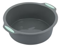 Миниатюра: Форма для выпечки силикон 16*5,5см, круглая, с ручками REGENT SILICONE