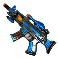 Миниатюра: Автомат (на батар.) (свет,звук) 33*16см пакет 9288-20A