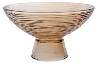 Миниатюра: Ваза сервировочная на ножке 400мл 15*8см стекло