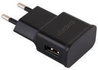 Миниатюра: Зарядное устройство сетевое, 1*USB, 1А, 5В ENERGY (ET-09) черное