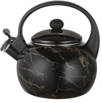 Миниатюра: Чайник эм. 2,5л, бакелитовая ручка, индукция Zeidan Black marble@