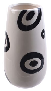 Миниатюра: Ваза для цветов 20,5*8*8см керамика