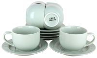 Миниатюра: Набор чайный 12пр 220мл Green под. упаковка фарфор