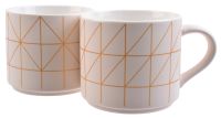 Миниатюра: Кружка 420мл фарфор микс