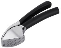 Миниатюра: Пресс для чеснока (чеснокодавка) цинк 17см, пласт. ручки soft touch Regent CUCINA