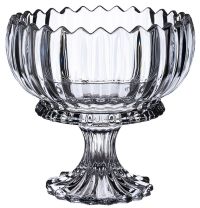 Миниатюра: Ваза сервировочная на ножке 18*18см стекло