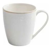 Миниатюра: Кружка 360мл керамика WHITE LACE