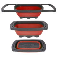 Миниатюра: Дуршлаг складной силикон