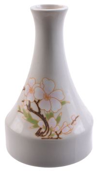 Миниатюра: Ваза настольная керамика 14см Орхидея