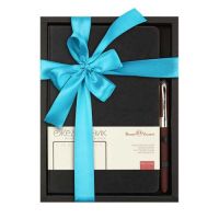 Миниатюра: Набор подарочный (ежедневник н/д А5 BV кож.зам.Megapolis Classic чёрный+ручка ) 3-787/07-2