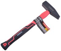 Миниатюра: Молоток слесарный 600гр, квадратный боек, двухкомпонент. фиберглас. рукоятка GREPP