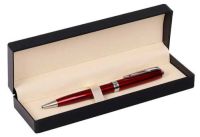 Миниатюра: Ручка подар. шар. Fiorenzo синяя,0,7мм,бордов.металл.корп..поворот.мех.,подар./к