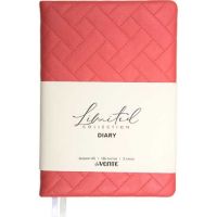 Миниатюра: Ежедневник н/д А5 136л. deVENTE кож.зам. Elizabethнежно-коралловый,крем.бум.