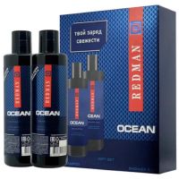 Миниатюра: Набор подарочный муж. REDMAN OCEAN (шампунь 250мл + гель д/душа 250мл)