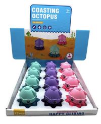 Миниатюра: Заводной осьминог (двиг. при нажатии на голову) 8*7см А780-89