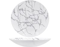 Миниатюра: Тарелка суповая 21,5см 720мл стеклокерамика Antique silver