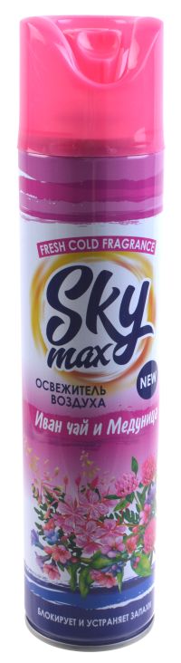 Миниатюра: Освежитель воздуха 300мл Иван чай и Медуница SKYMAX