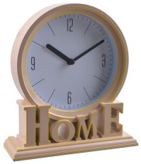 Миниатюра: Часы настольные 18,5*20,5*6см Дом