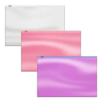Миниатюра: Папка на молнии B5 (289*214мм) EK Glossy Candyпрозр.,глянц.,пластик,асс.,180мкм