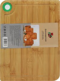 Миниатюра: Доска разделочная бамбук 24*33*1см