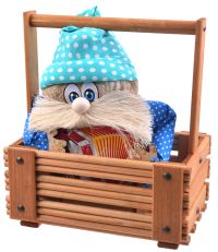 Миниатюра: Оберег Домовой Петрович в ящике