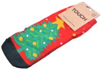 Миниатюра: Носки женские 23-25р Новый год TOUCH