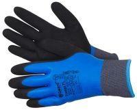 Миниатюра: Перчатки утепленные двухслойные со вспененным латексным покрытием, р-р L GWARD FREEZE FL синие(12)
