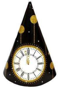 Миниатюра: Набор колпаков Новогодняя ночь 6шт 15см