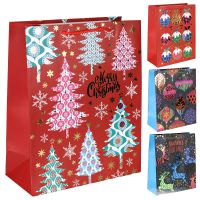 Миниатюра: Пакет (сумка) подарочный 26*32*12см, Новый год