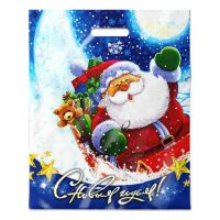 Миниатюра: Пакет прор. ПВД 38*47 60мкм Новогодний привет Новый год