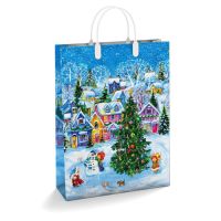 Миниатюра: Пакет мягкий пластик 30*40см Детвора Новый год