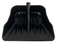 Миниатюра: Лопата для снега пласт. 460*440мм без черенка черная (6)