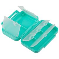 Миниатюра: Бокс для таблеток (таблетница) пласт. 10*7*3см, 6 секции PARK ECOS цвет микс