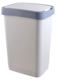 Миниатюра: Контейнер (ведро) для мусора пласт. 25л (330*250*470мм) белое