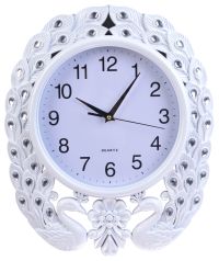 Миниатюра: Часы настенные 32*40 см,Павлины